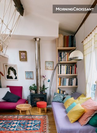 48 m² furnished loft