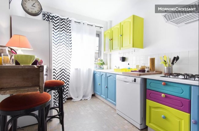 3-Room flat for 4 to 8 people.