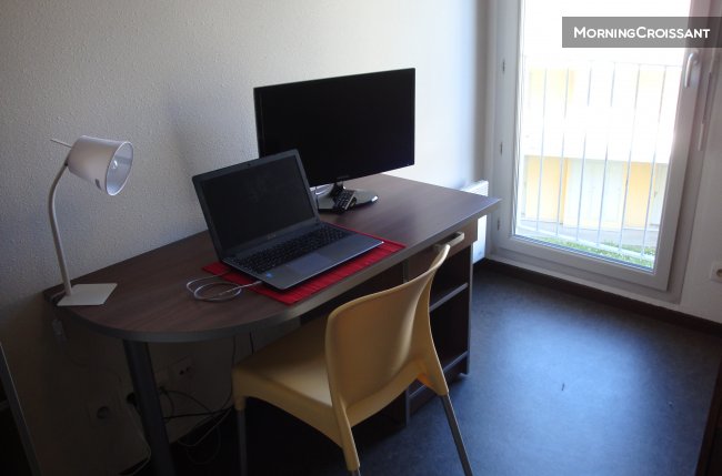 Studio 23m² furnished