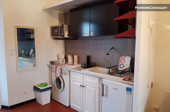 Studio furnished with terrace