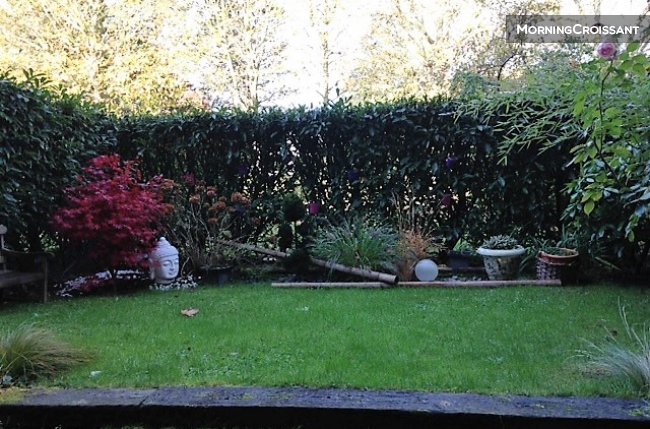 Beautiful apartment with garden