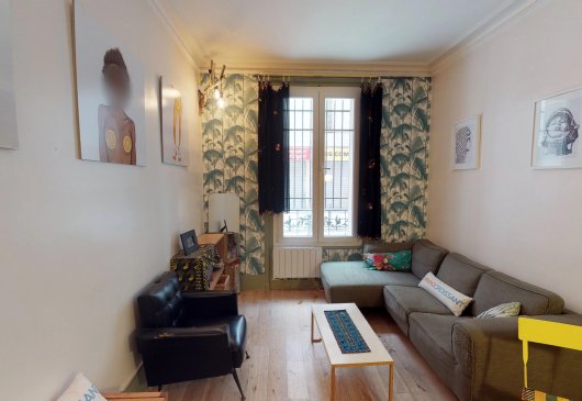 Furnished 2 room flat - Barbès