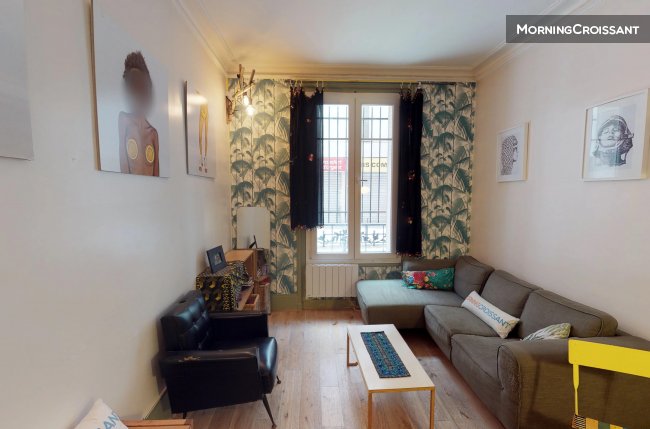 Furnished 2 room flat - Barbès