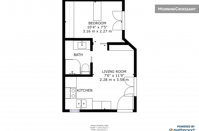 Lovely 1 bedroom flat