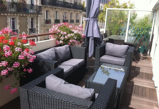 Chambre d'Amis avec Terrasse, Paris