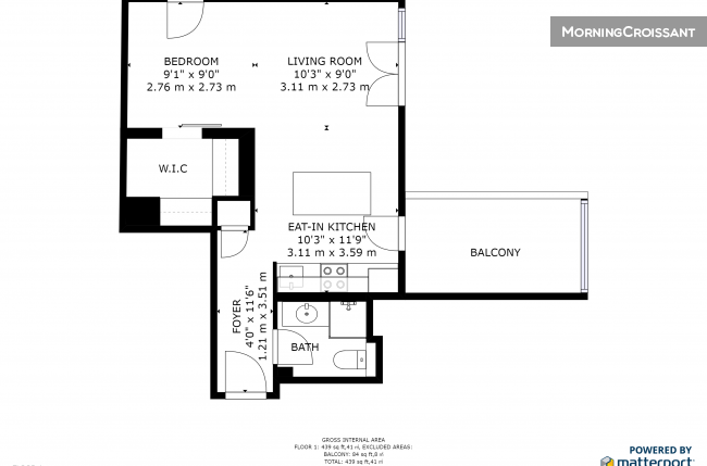 2 BEDROOMS WITH TERRACE & PARKING