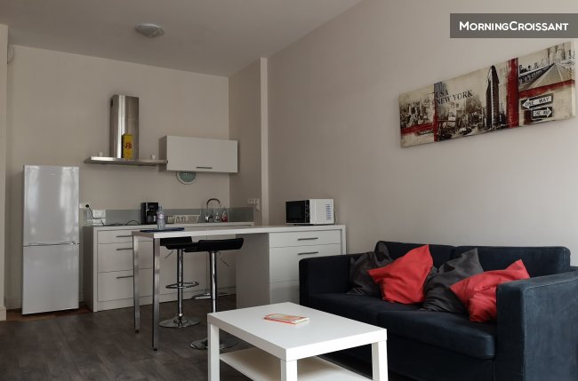 Furnished studio Nantes centre