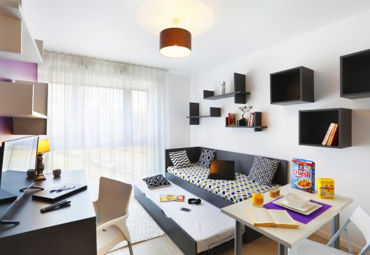 21m² studio near RER D/METRO