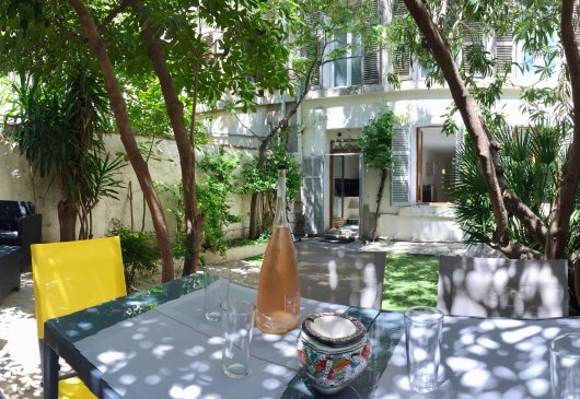 85sqm with 70sqm garden with trees