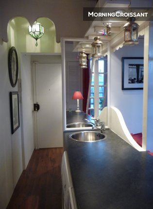 Love nest with balcony