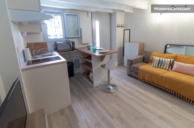 Furnished 1 br duplex in Toulouse