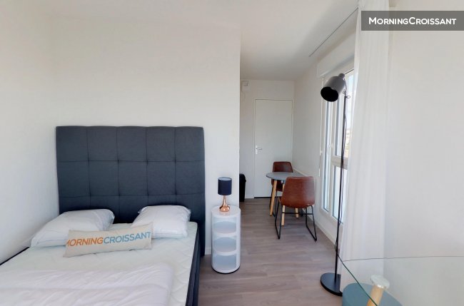 In residence and furnished