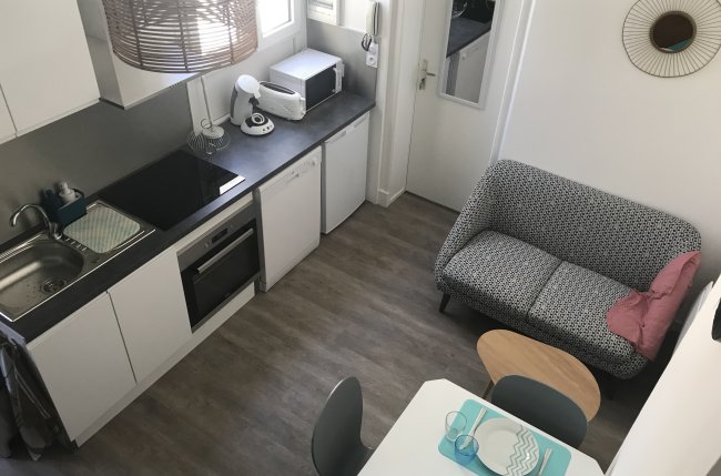 L'Heure Bleue - Coquet T2 Duplex