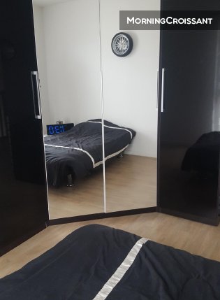Bedroom with private bathroom