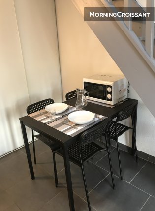 Furnished duplex flat