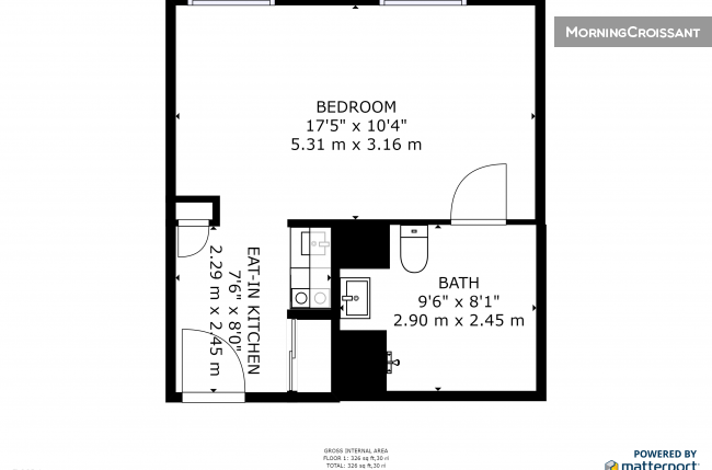 Furnished and equipped loft