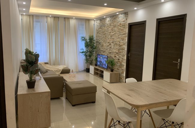 Modern Champs Elysées family flat