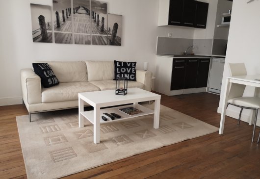 Furnished T2 apt Nantes centre