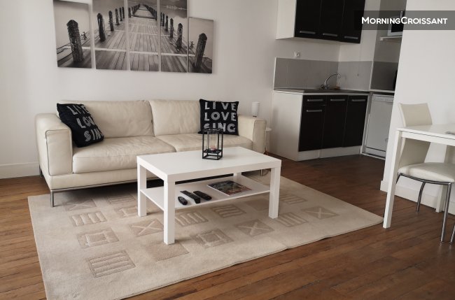 Furnished T2 apt Nantes centre