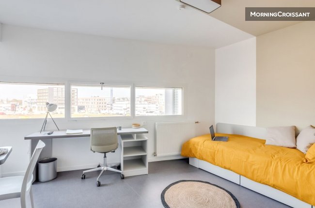 Furnished student studio of 18m².