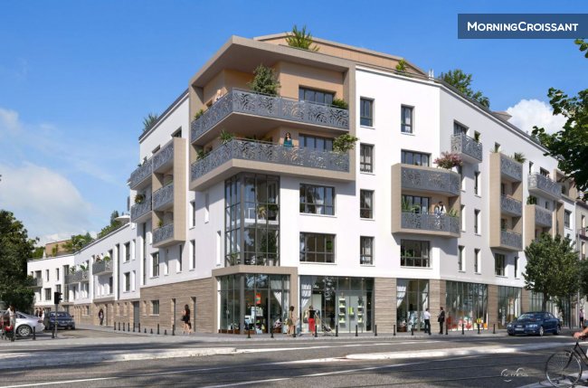 Furnished F3 + parking near Paris