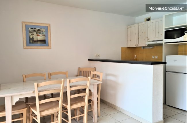1 BR and 1 cabin flat for 6 people