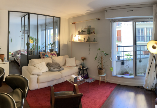 Two-room flat Buttes Chaumont