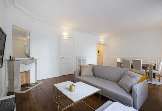 Luxury Haussmannian apartment