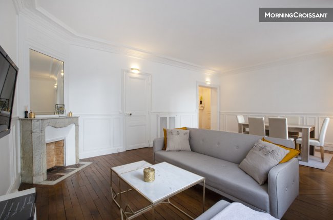 Luxury Haussmannian apartment