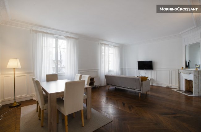 Luxury Haussmannian apartment