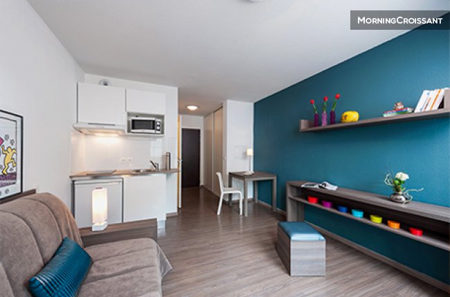 Studio of 28sqm