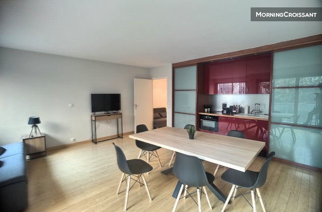 New flat with balcony