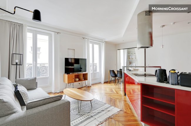 Magnificent flat with balcony