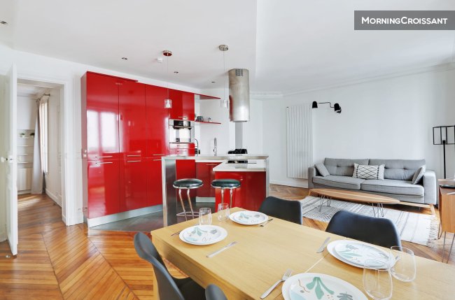 Magnificent flat with balcony