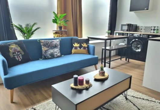 Loft in Duplex with Parking