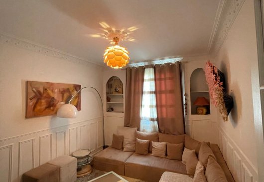 Furnished Haussmanian Apartment
