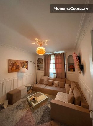 Furnished Haussmanian Apartment