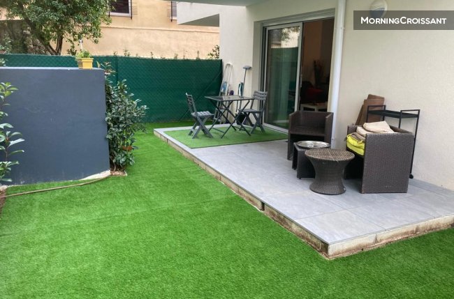 Furnished Studio GF terrace parking