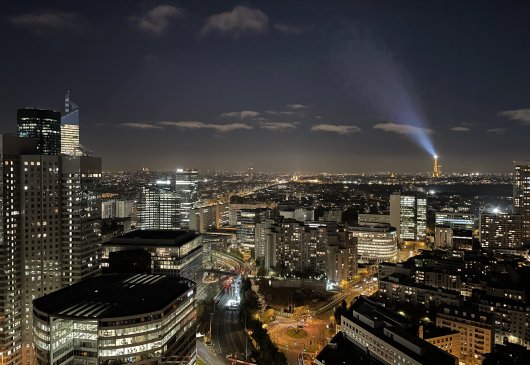 Studio - Panoramic view on Paris