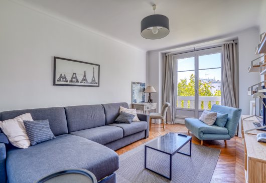 Studio with balcony in Montparnasse