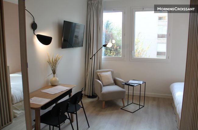 Furnished studio in coliving