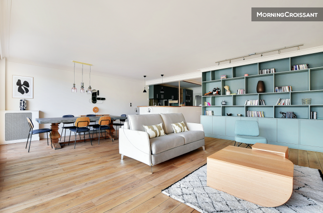 Superb apt with Eiffel Tower view