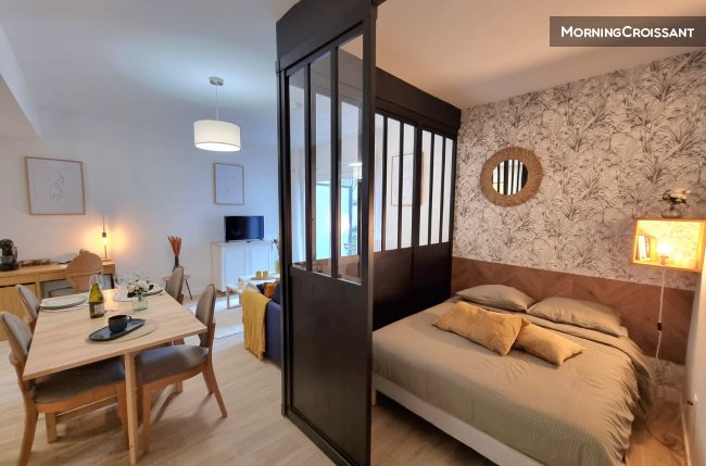 Studio 36m2 terrace near Paris