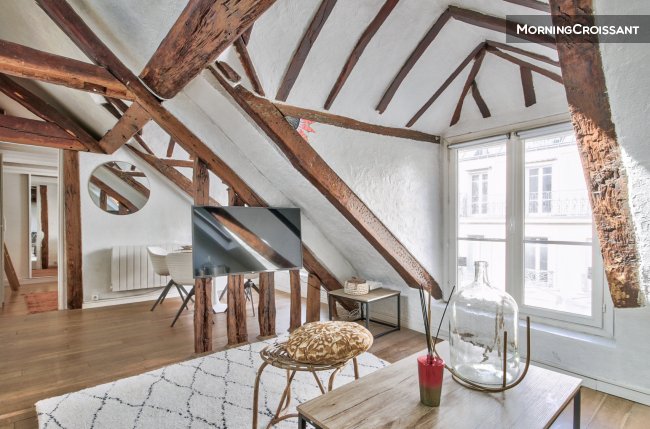Charming flat under the roof