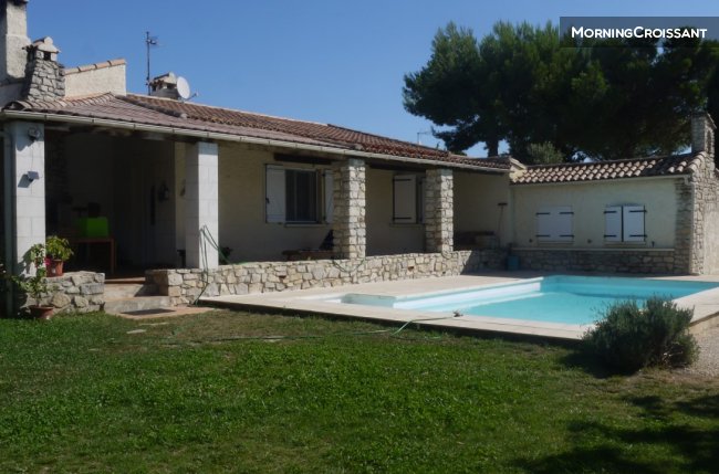 Provencal house with garden