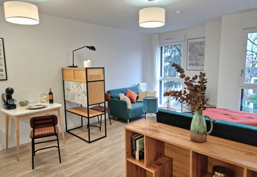 Furnished studio near Paris