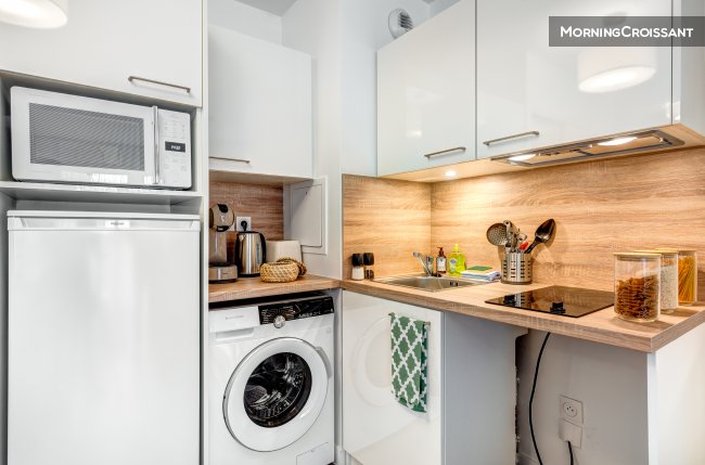 T2 flat in a residence