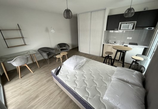 Large loft with balcony