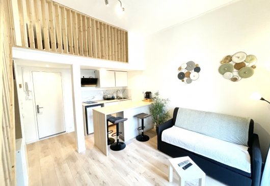 20m² duplex studio flat