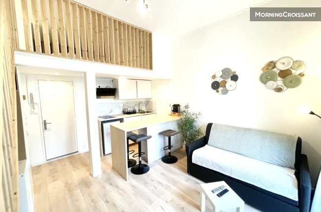 20m² duplex studio flat